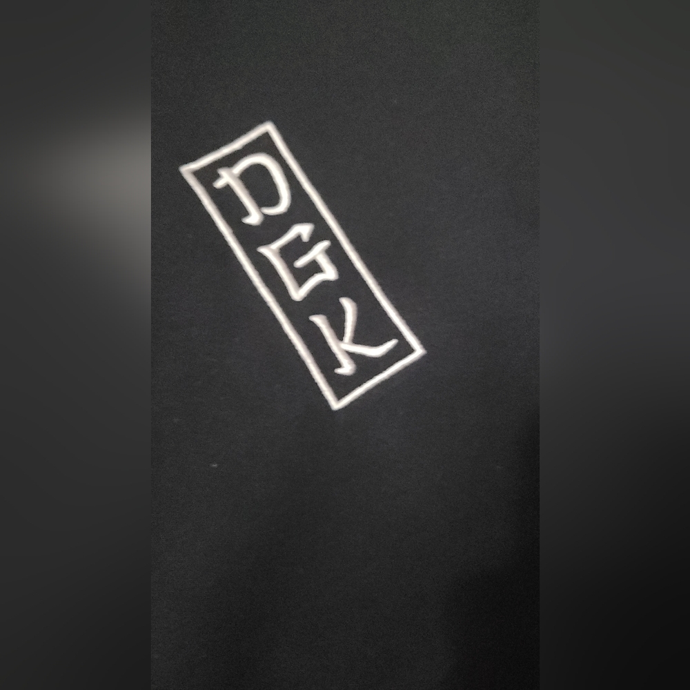 Black Sweater with White Accents - Picture 5 of 6
